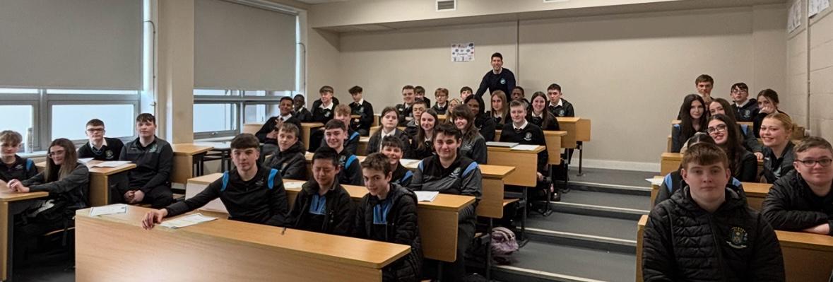 StMarysdundalkLeavingCert Students In workshops